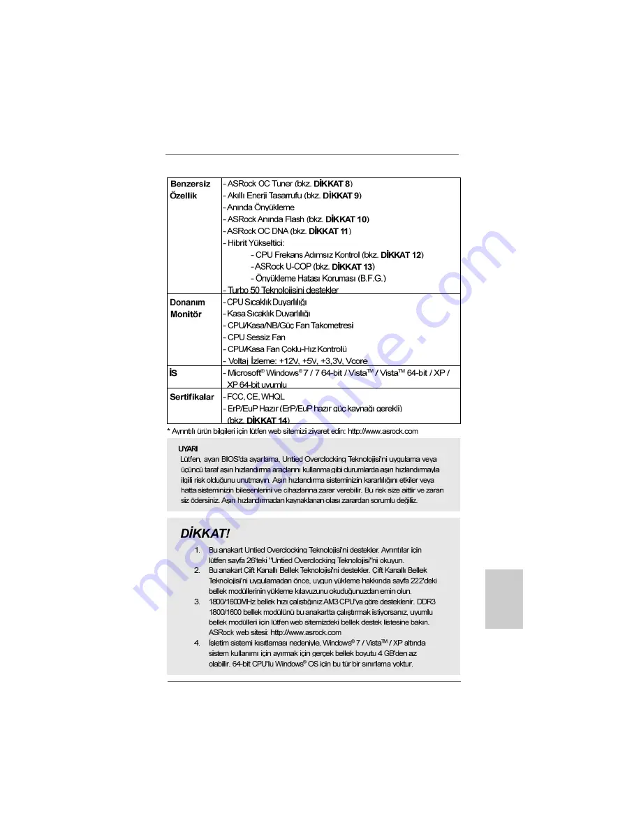 ASROCK 785G Pro User Manual Download Page 217