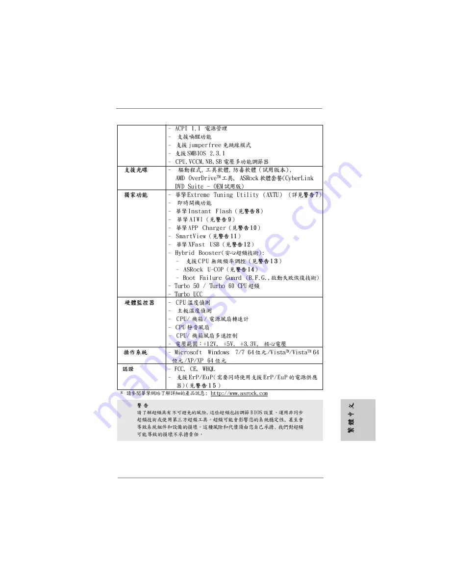 ASROCK 890FX Deluxe5 Quick Installation Manual Download Page 251