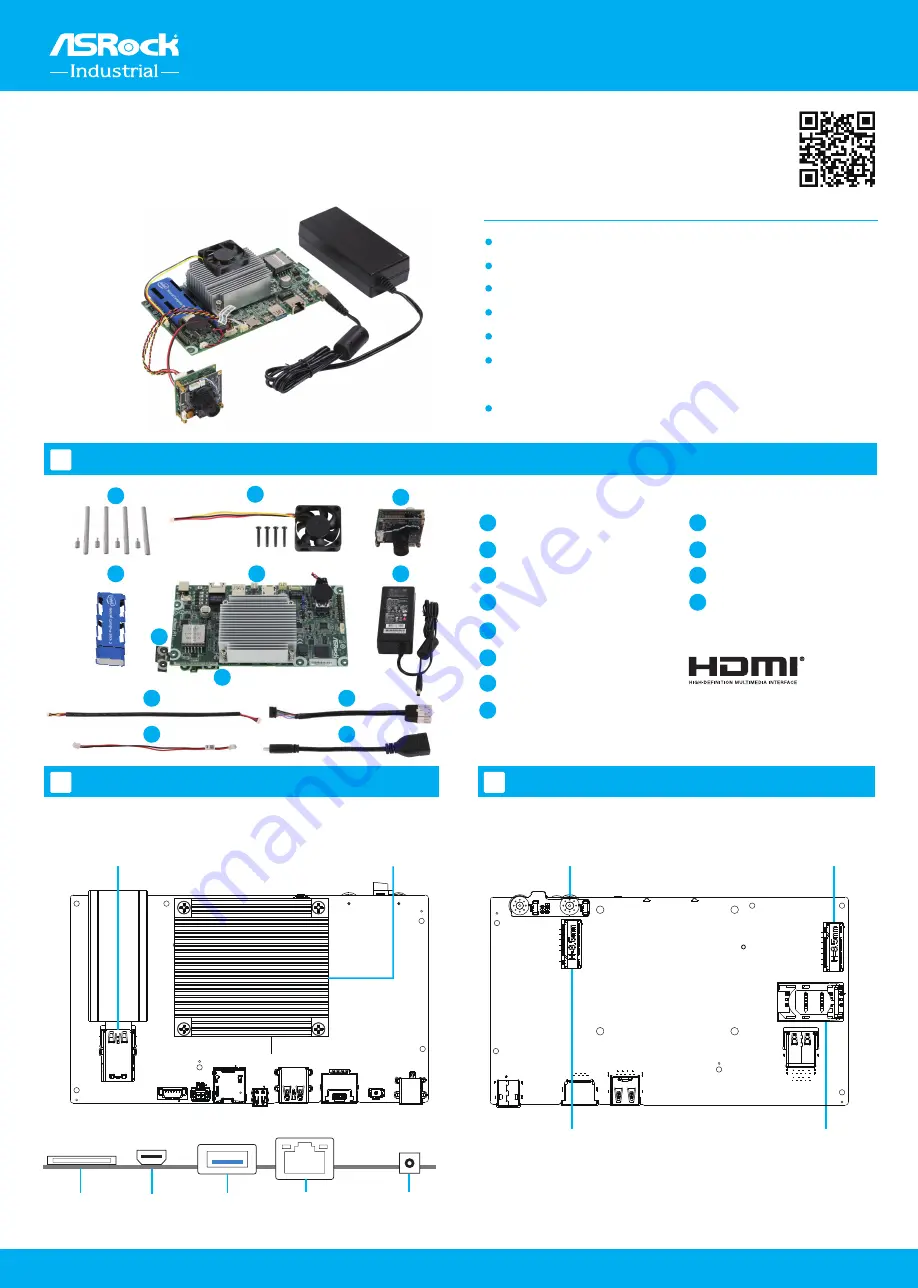 ASROCK athena A1 Kit Quick Installation Manual Download Page 1