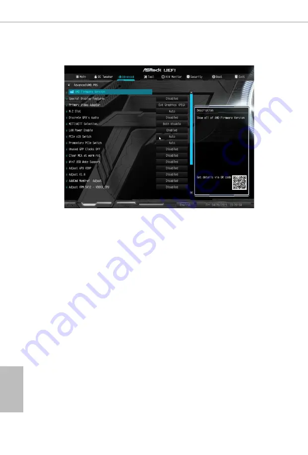 ASROCK B450M/ac R2.0 User Manual Download Page 78