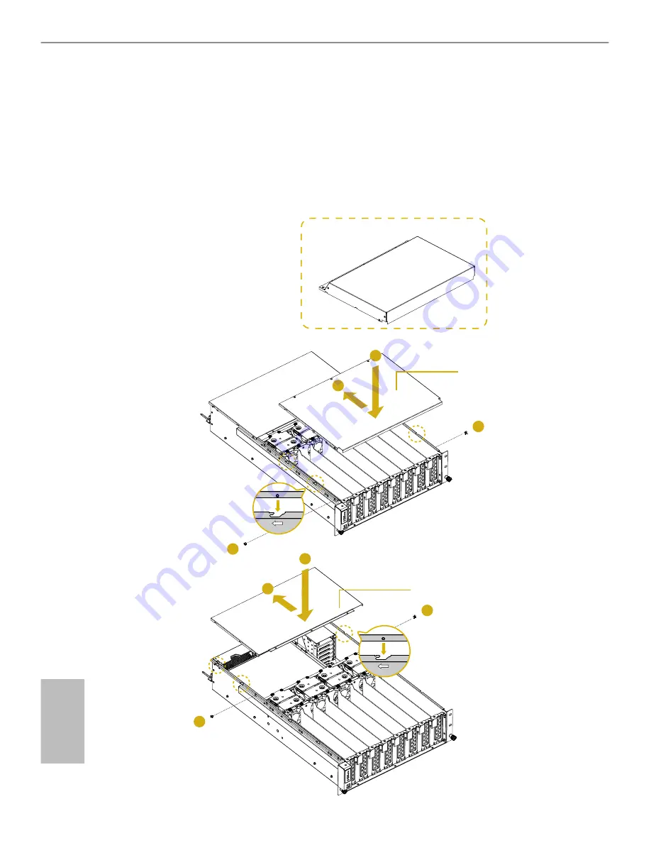 ASROCK BAREBONE 3U8G SERIES User Manual Download Page 22