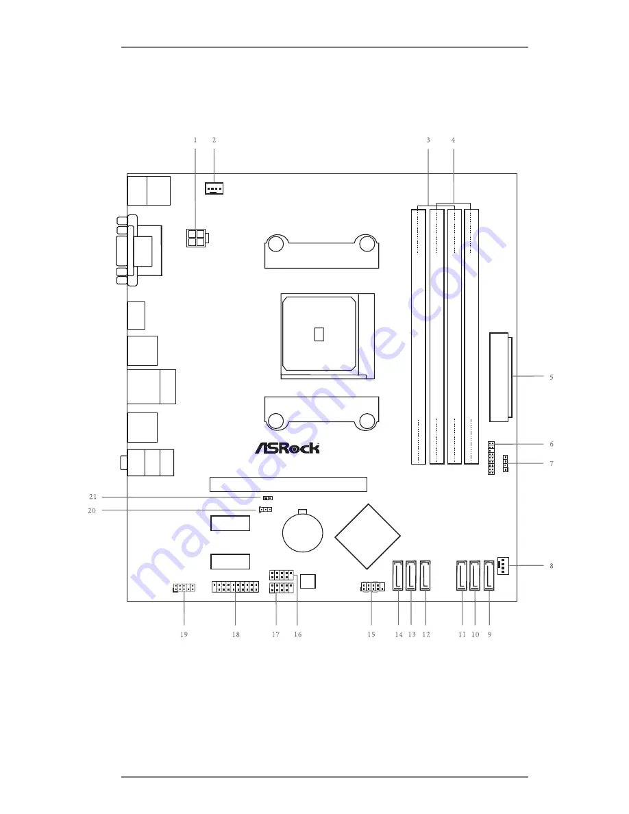 ASROCK FM2A78M Pro3+ User Manual Download Page 10