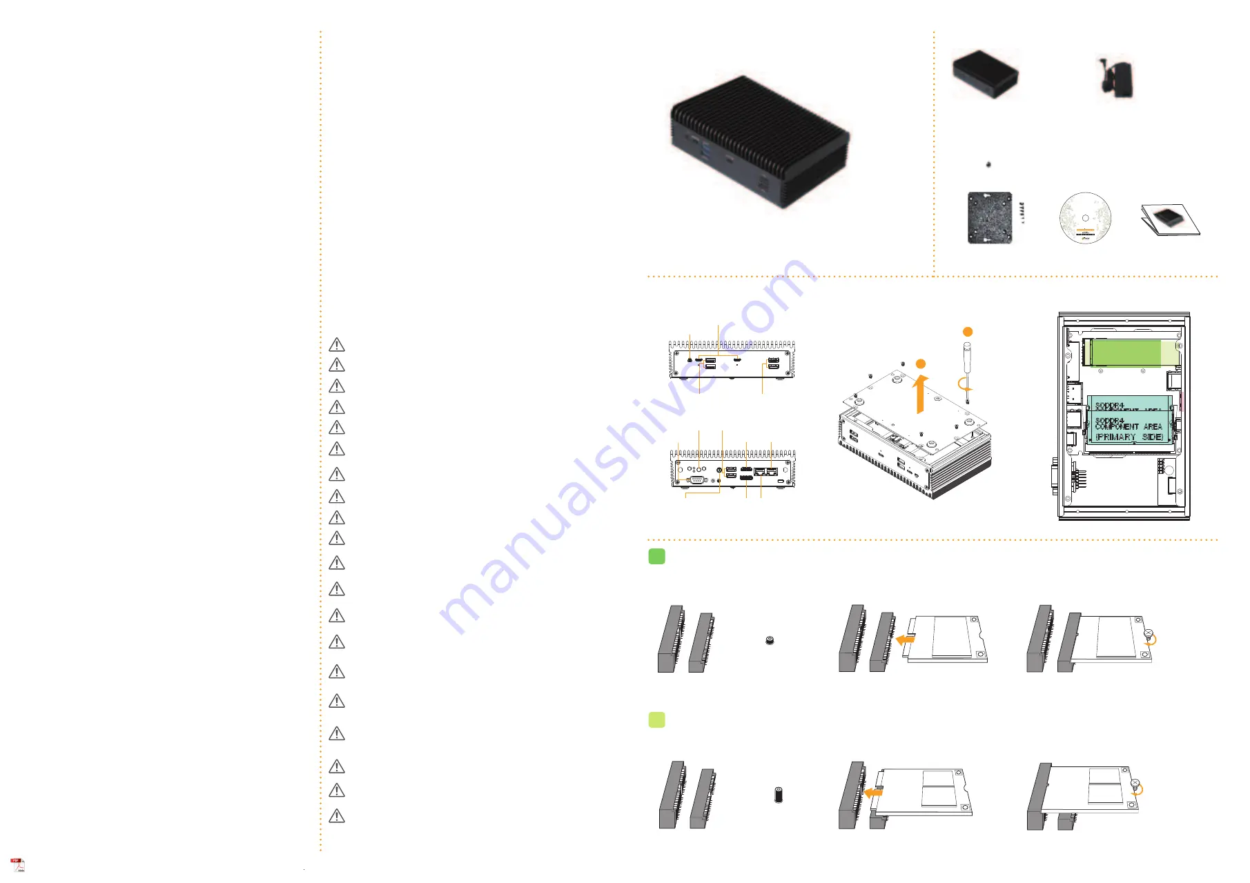 ASROCK iBOX 1100 Series Скачать руководство пользователя страница 1