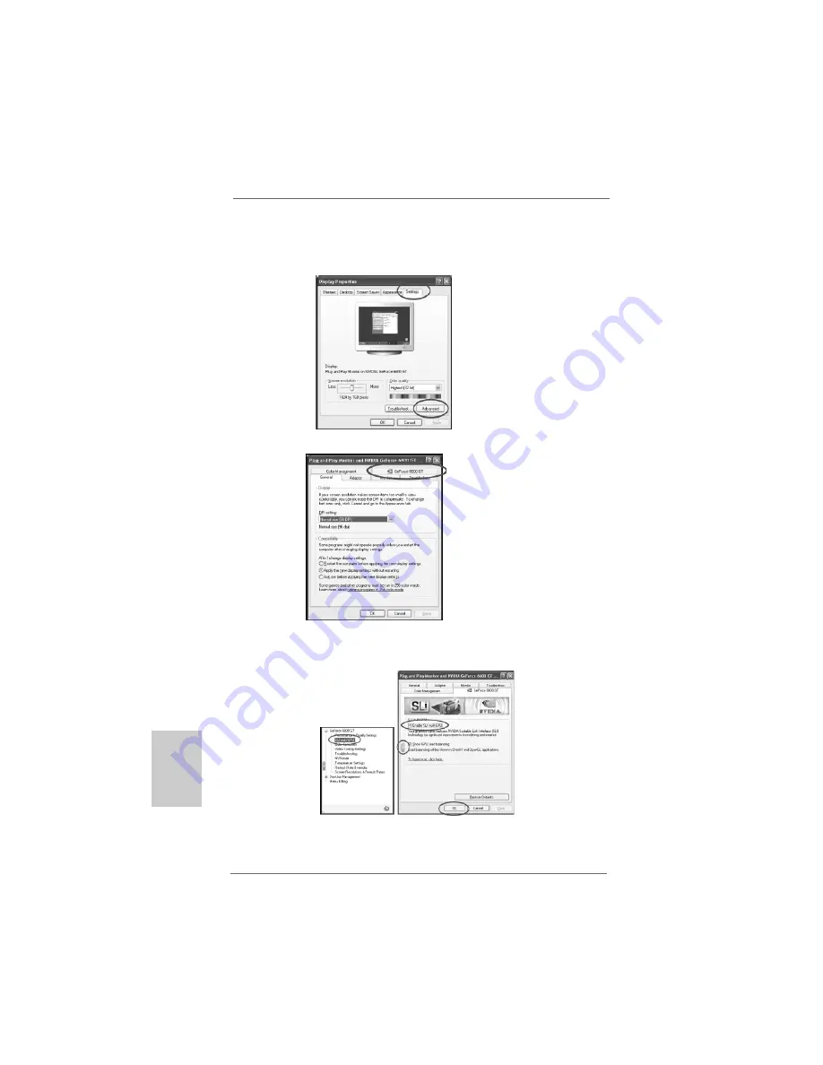 ASROCK K10N750SLI-WIFI User Manual Download Page 132