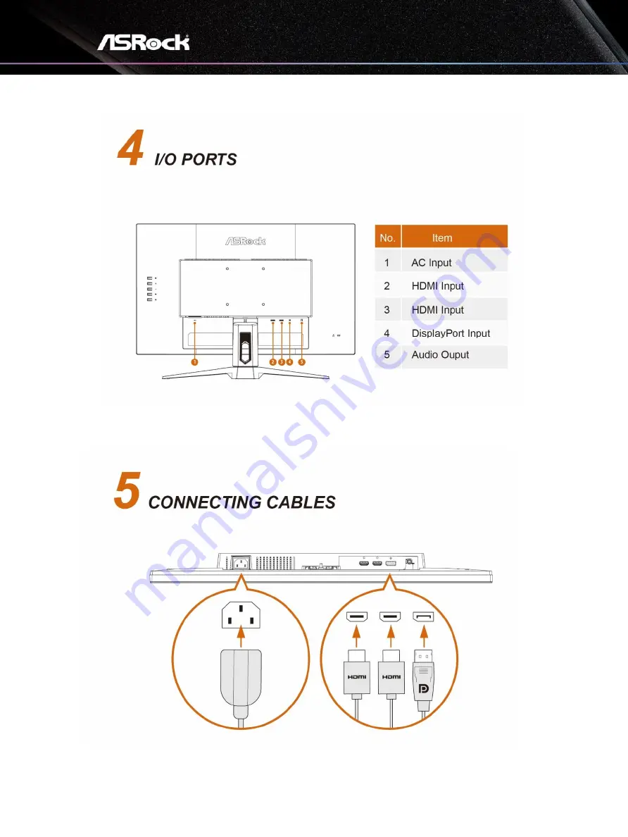 ASROCK PG27FF User Manual Download Page 7