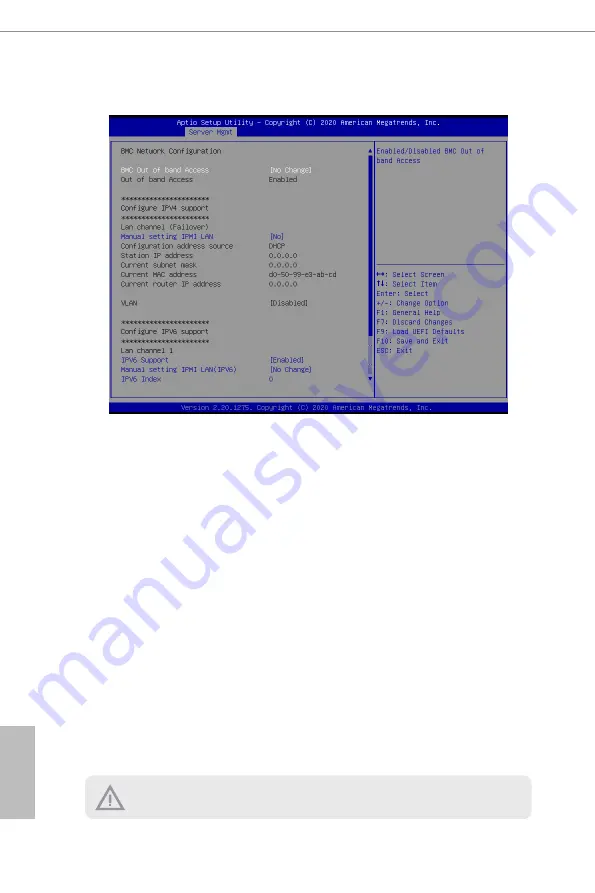 ASROCK ROMED8HM3 User Manual Download Page 58