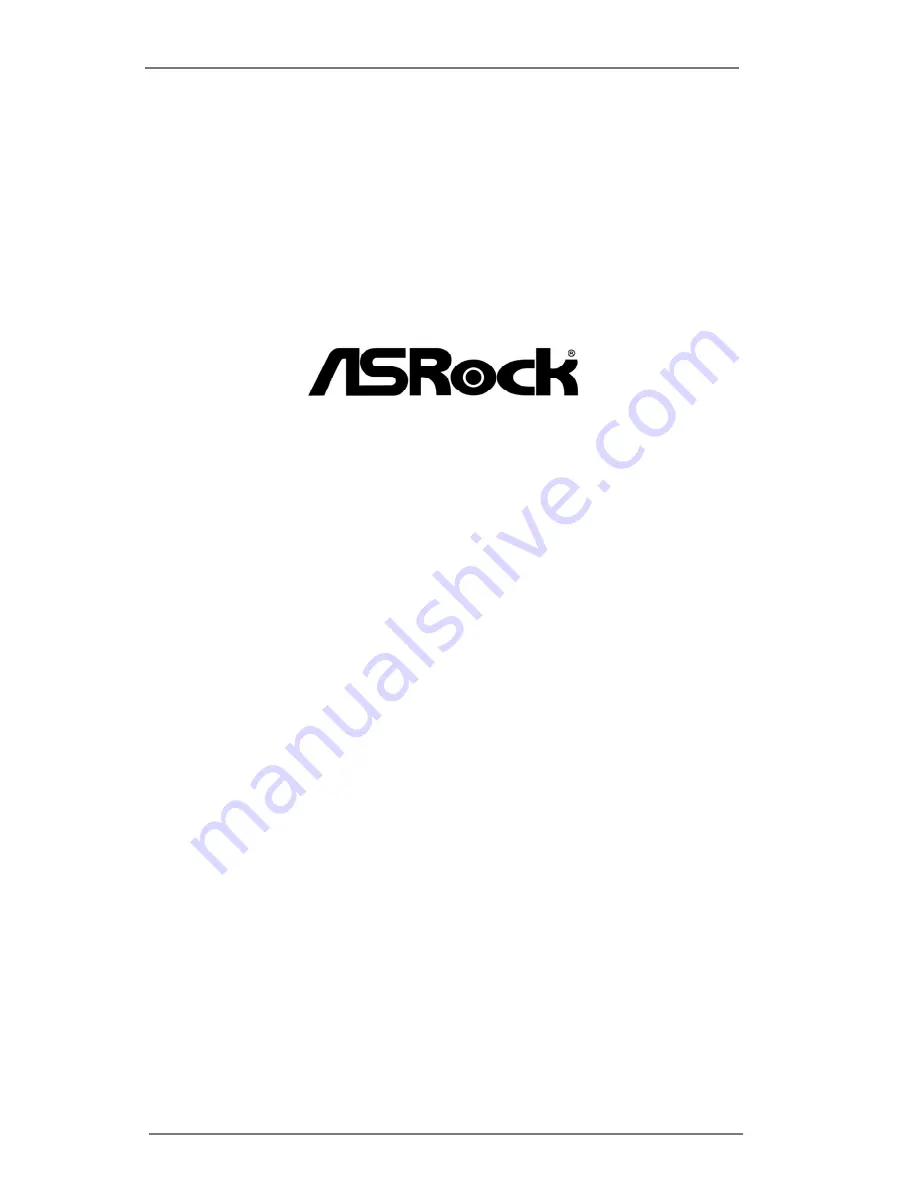 ASROCK VisionX 321B User Manual Download Page 1