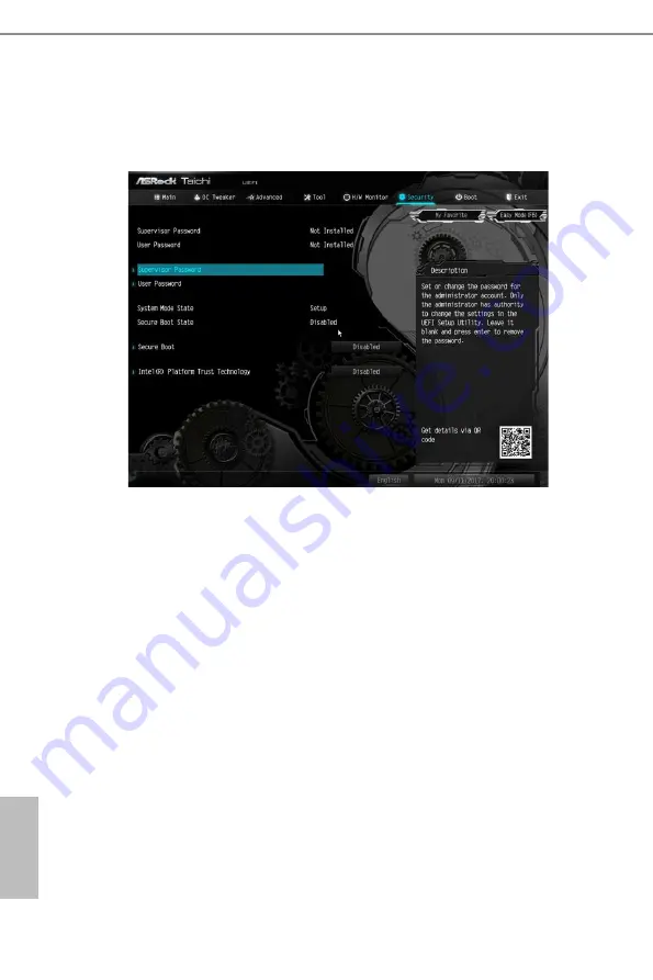 ASROCK X299 Taichi XE Manual Download Page 99