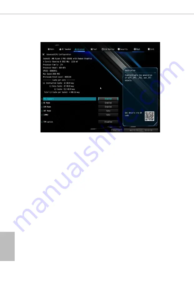 ASROCK X300D4-P1 User Manual Download Page 41