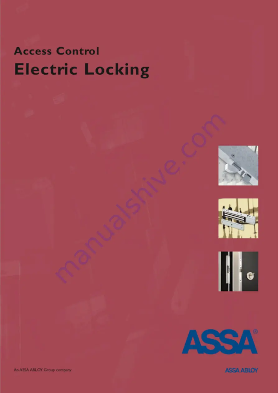 Assa Abloy 114A Catalog Download Page 1