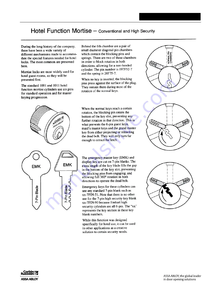 Assa Abloy Access 3 Technical Manual Download Page 81