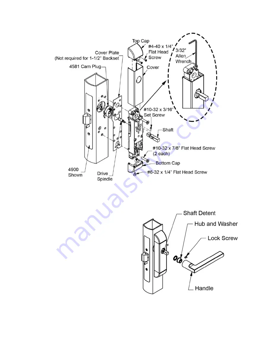 Assa Abloy ADAMS RITE 4300 Series Installation Instructions Manual Download Page 6