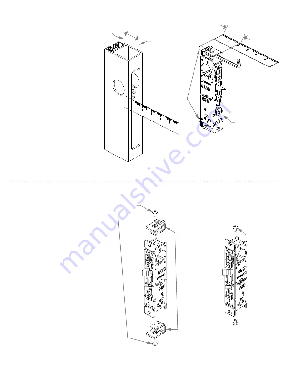 Assa Abloy Adams Rite DL100 Installation Instructions Manual Download Page 4