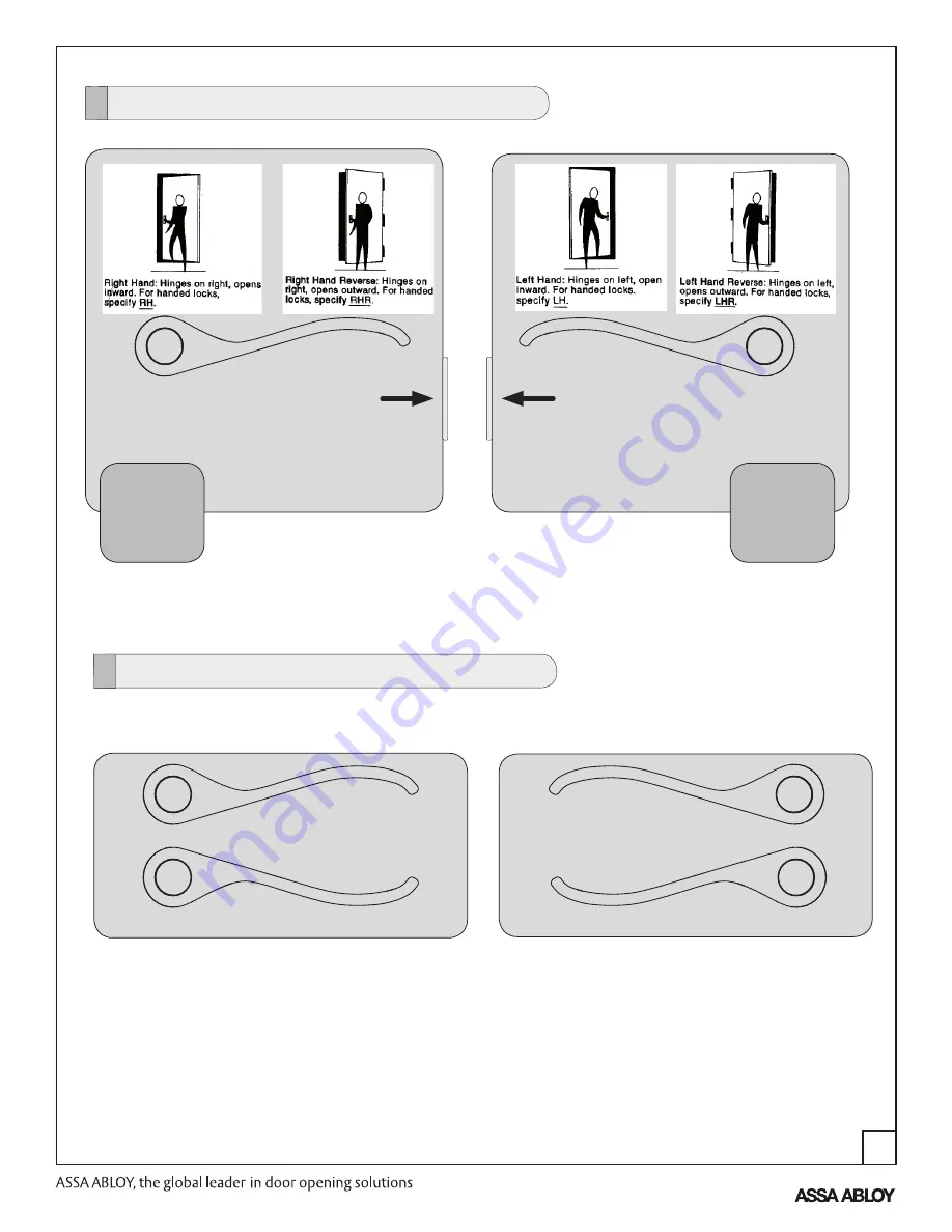 Assa Abloy Arrow Revolution U4A-YRHCPZB0 Installation And Programming Instructions Download Page 10