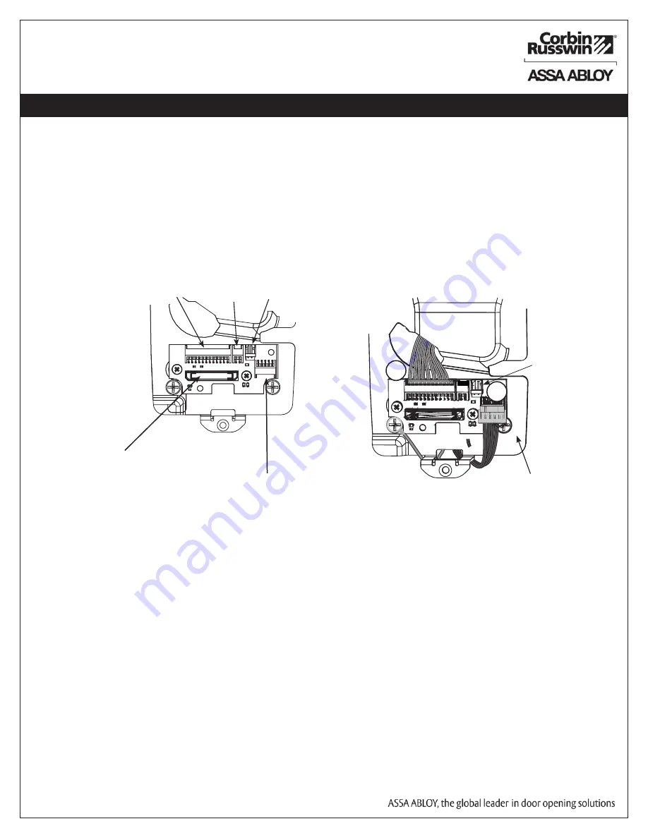 Assa Abloy CL33700 TCPWI1 Installation Instructions Manual Download Page 25