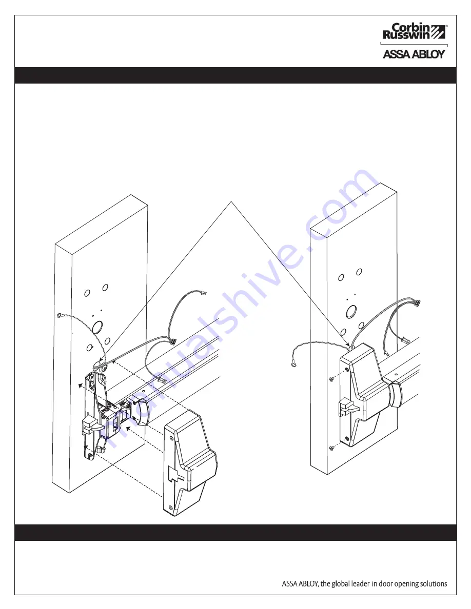 Assa Abloy Corbin Russwin Access 700 ED5000N Series Скачать руководство пользователя страница 8