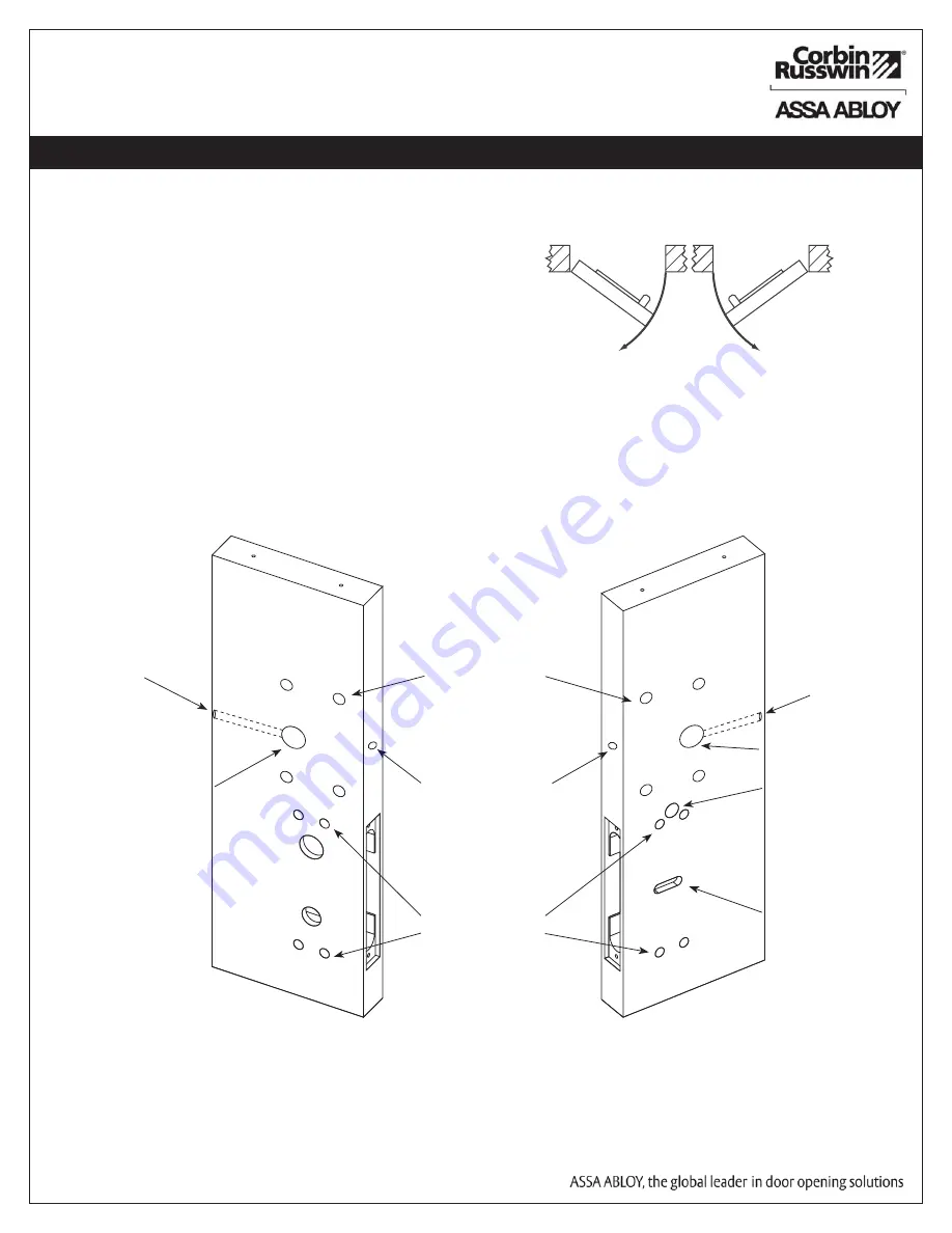 Assa Abloy Corbin Russwin Access 700 ED5000N Series Скачать руководство пользователя страница 9