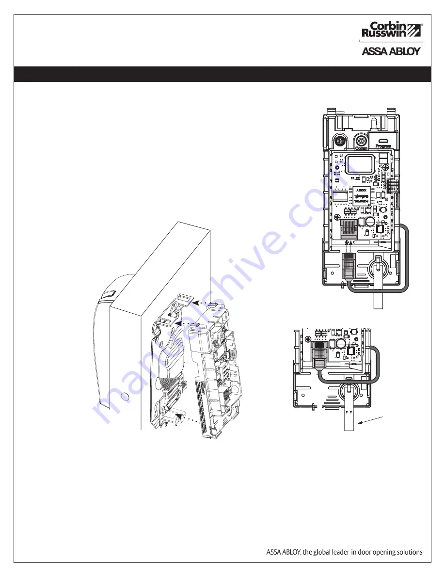 Assa Abloy Corbin Russwin Access 700 ED5000N Series Скачать руководство пользователя страница 20