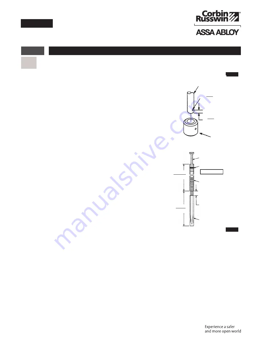 Assa Abloy Corbin Russwin ED2400 Series Скачать руководство пользователя страница 12