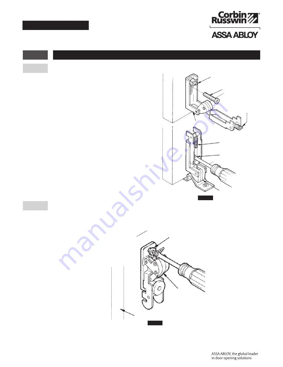 Assa Abloy Corbin Russwin ED8400 Series Скачать руководство пользователя страница 9