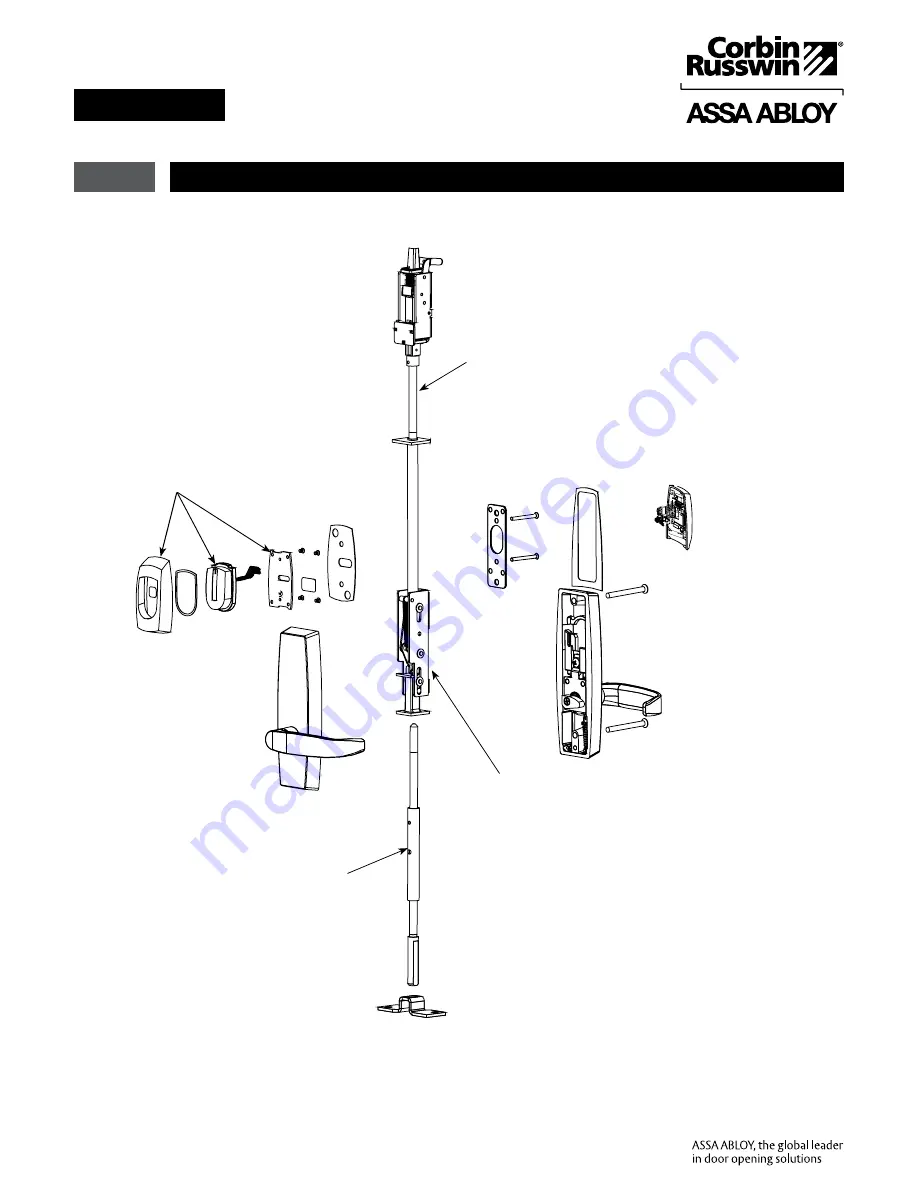 Assa Abloy Corbin Russwin MP9800 Series Скачать руководство пользователя страница 8