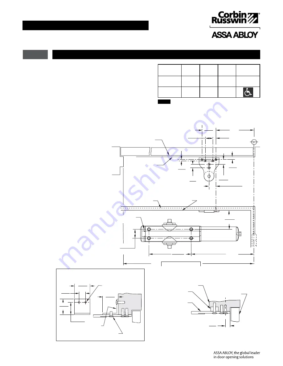 Assa Abloy DC6210 Series Скачать руководство пользователя страница 3