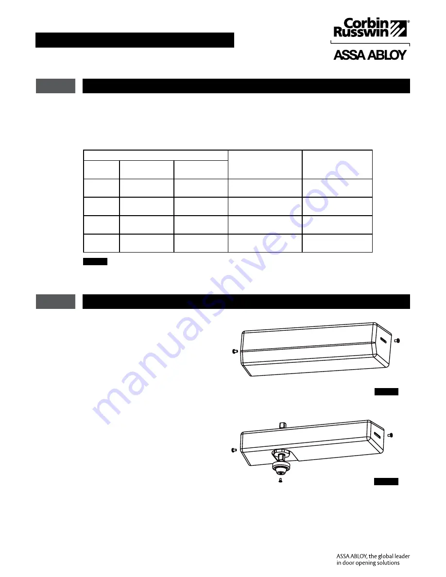 Assa Abloy DC6210 Series Installation Instructions Manual Download Page 7