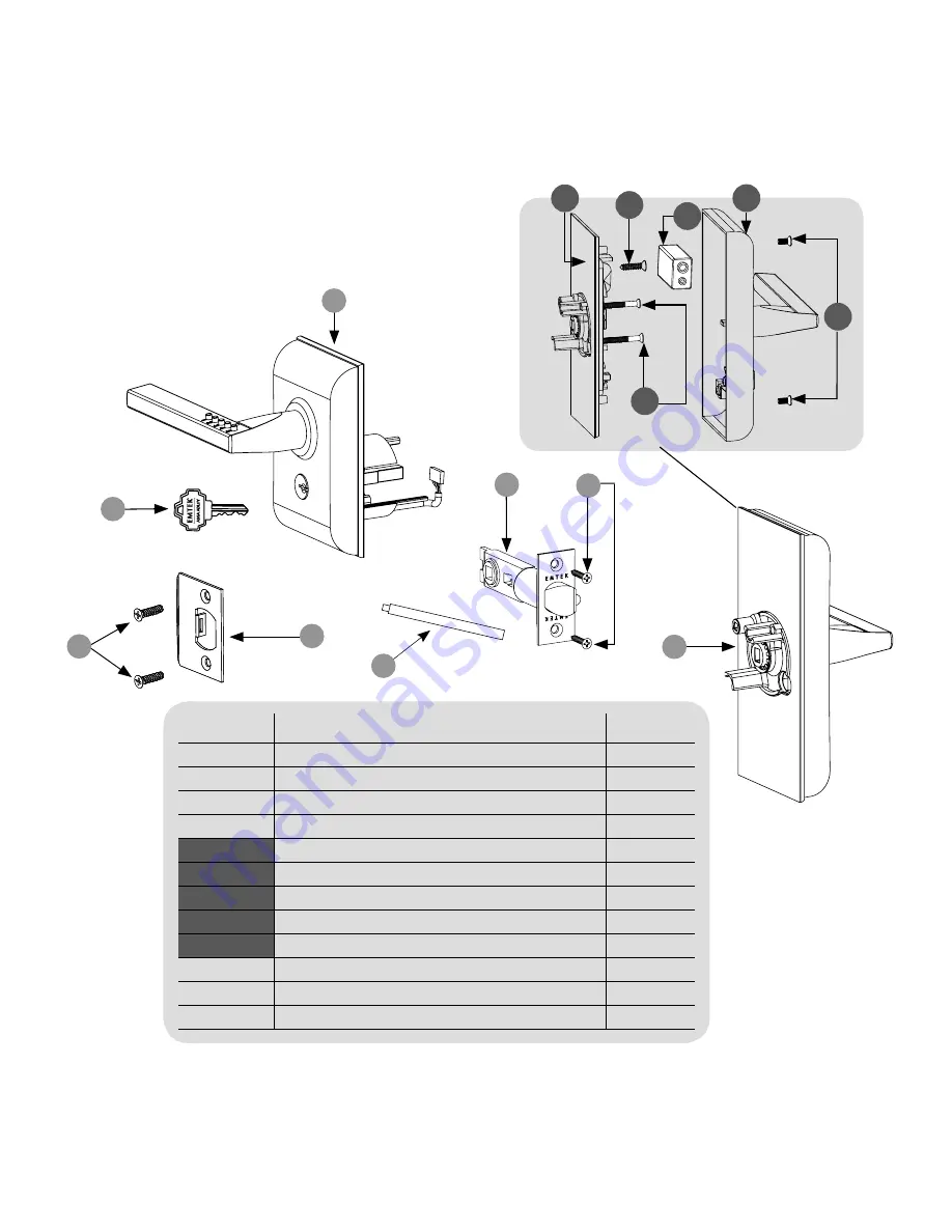 Assa Abloy EMTEK LISCIO Installation Manual & User Manual Download Page 30