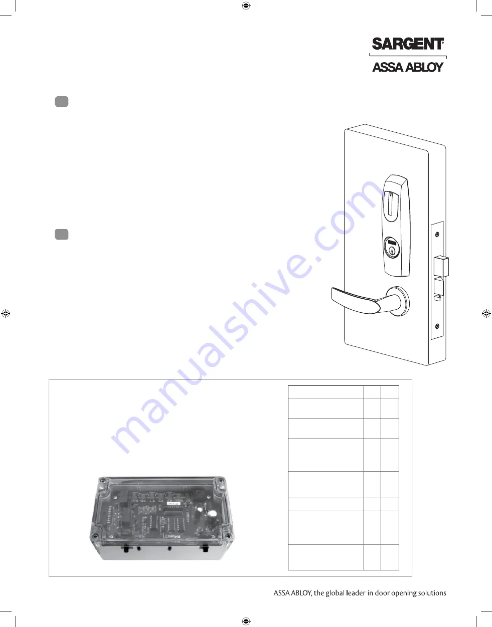 Assa Abloy Harmony H1 Скачать руководство пользователя страница 19