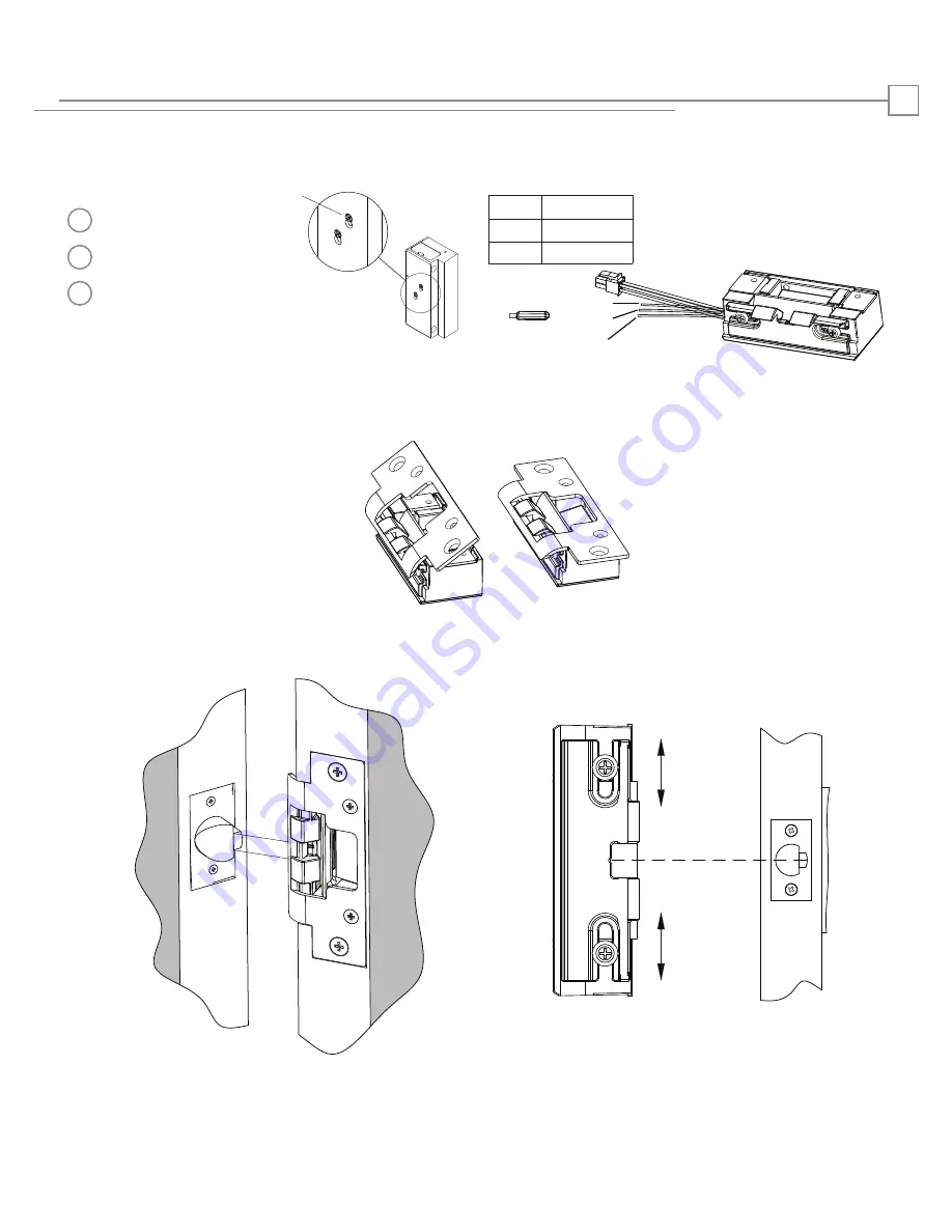 Assa Abloy HES 8000 Series Скачать руководство пользователя страница 3