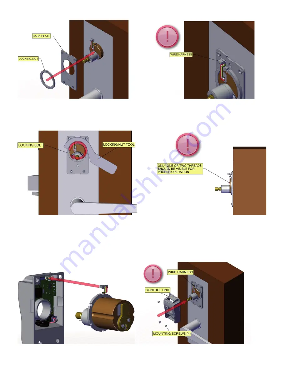 Assa Abloy medeco Aperio M100 Installation Instructions Manual Download Page 7