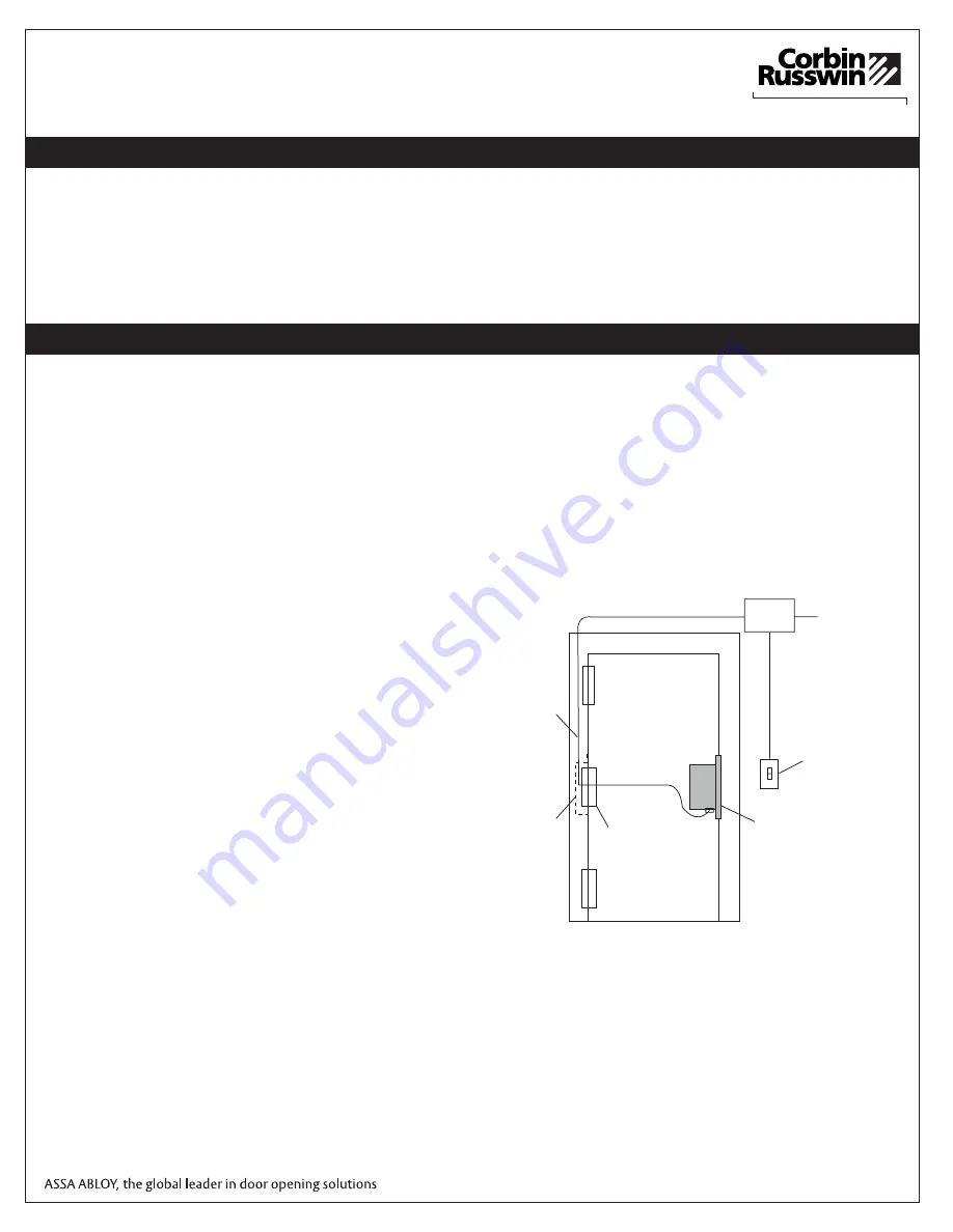 Assa Abloy ML20900 Series Скачать руководство пользователя страница 3