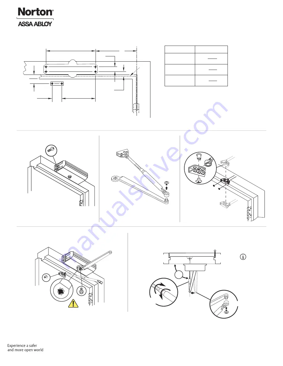 Assa Abloy Norton 1600 Series Скачать руководство пользователя страница 4