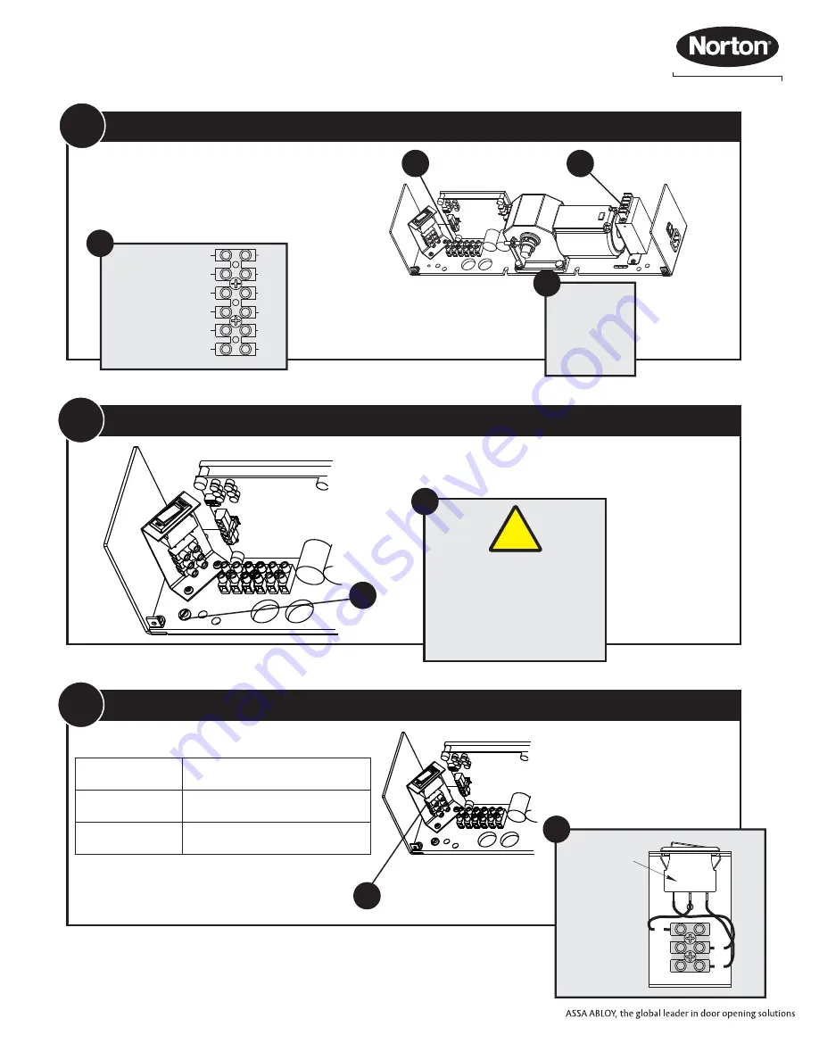 Assa Abloy Norton 5630 Series Installation And Instruction Manual Download Page 6