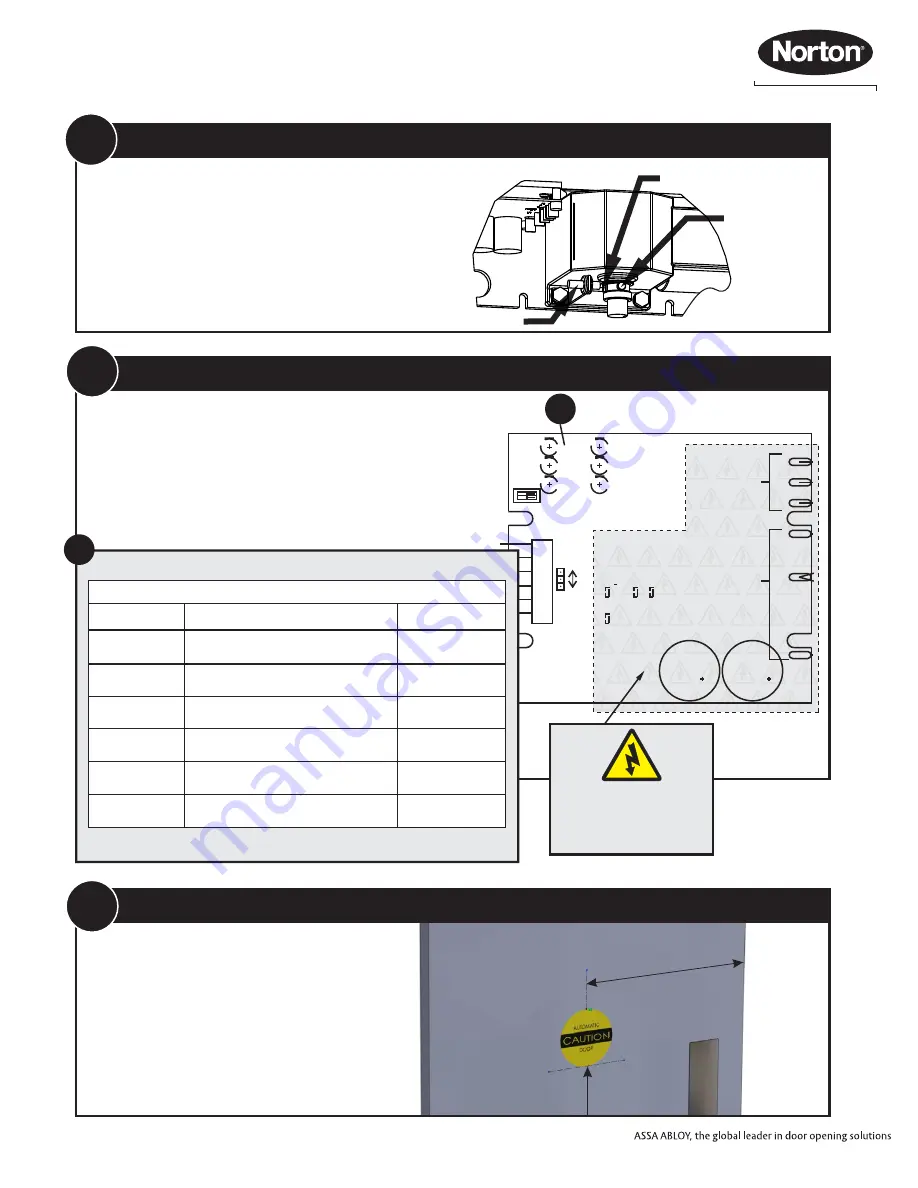 Assa Abloy Norton 5630 Series Installation And Instruction Manual Download Page 7