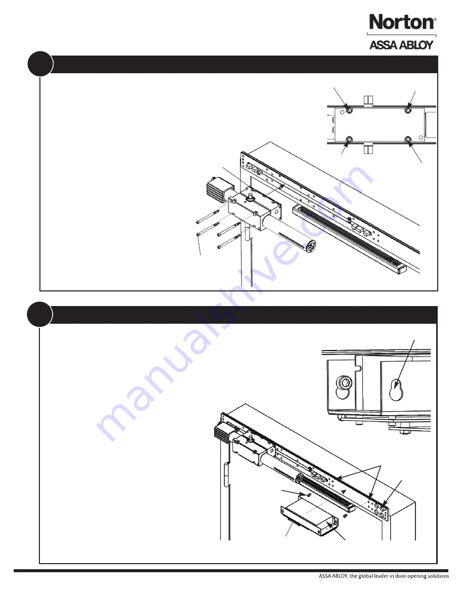 Assa Abloy Norton 6300 Series Installation And Instruction Manual Download Page 5