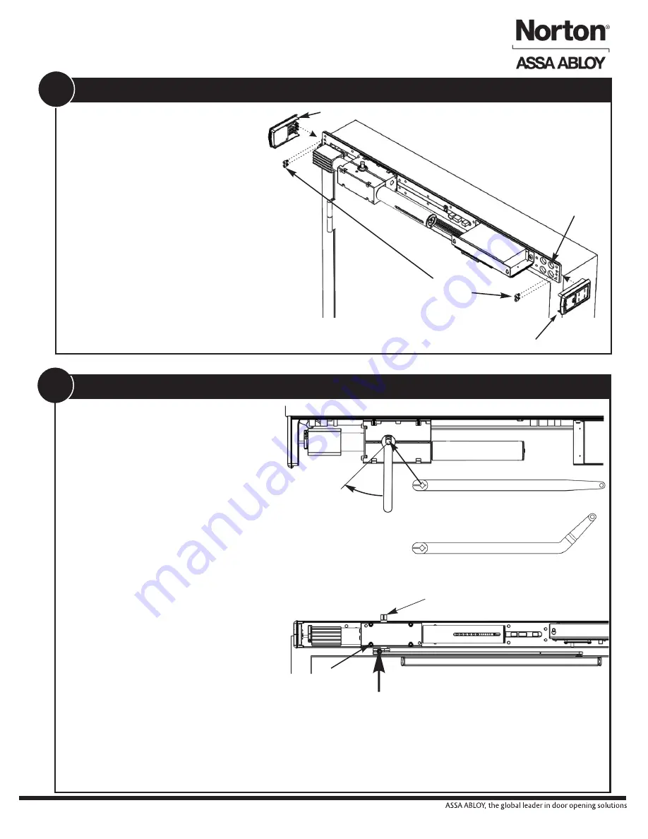 Assa Abloy Norton 6300 Series Installation And Instruction Manual Download Page 7