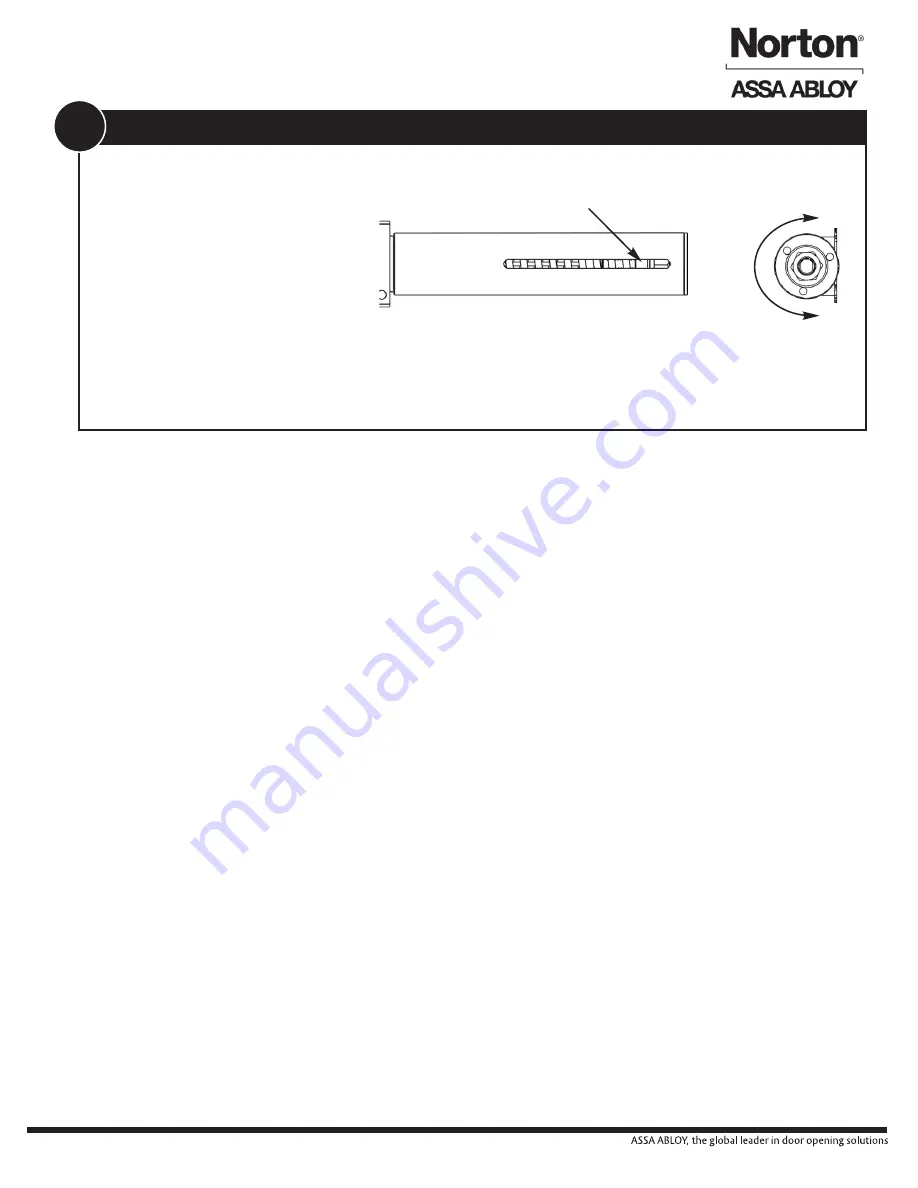 Assa Abloy Norton 6300 Series Installation And Instruction Manual Download Page 8