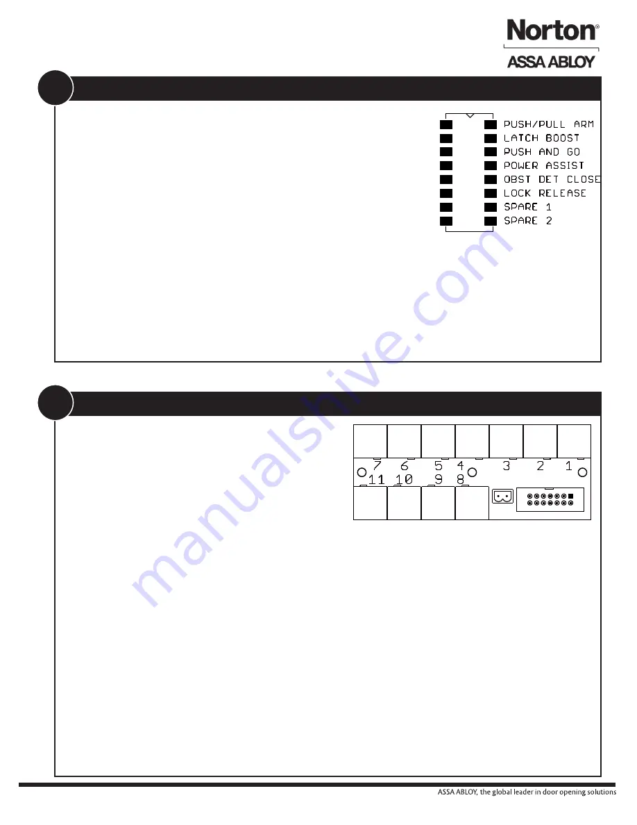 Assa Abloy Norton 6300 Series Installation And Instruction Manual Download Page 12