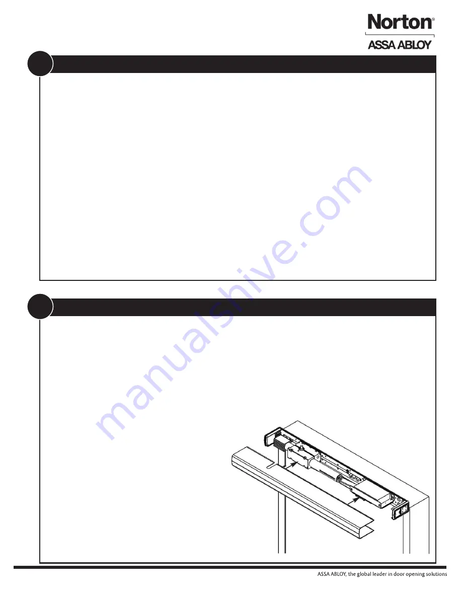 Assa Abloy Norton 6300 Series Скачать руководство пользователя страница 13