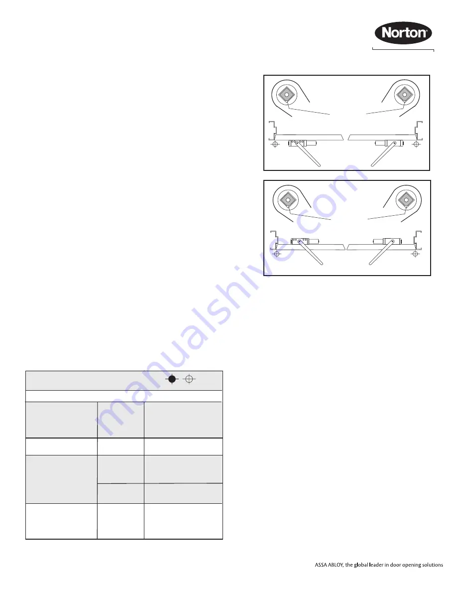 Assa Abloy Norton 7540STH Series Скачать руководство пользователя страница 3