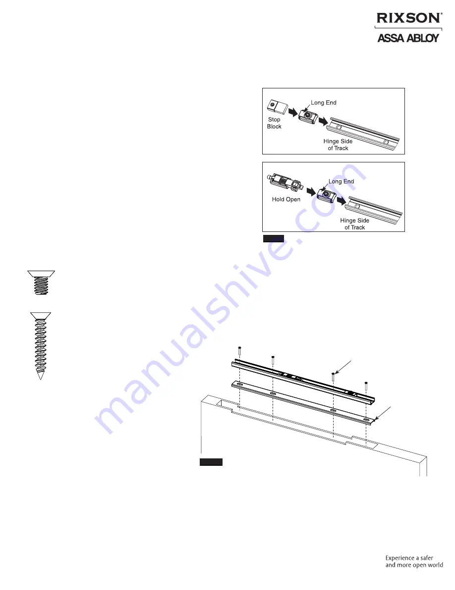 Assa Abloy RIXSON W73ER Installation Instructions Manual Download Page 5