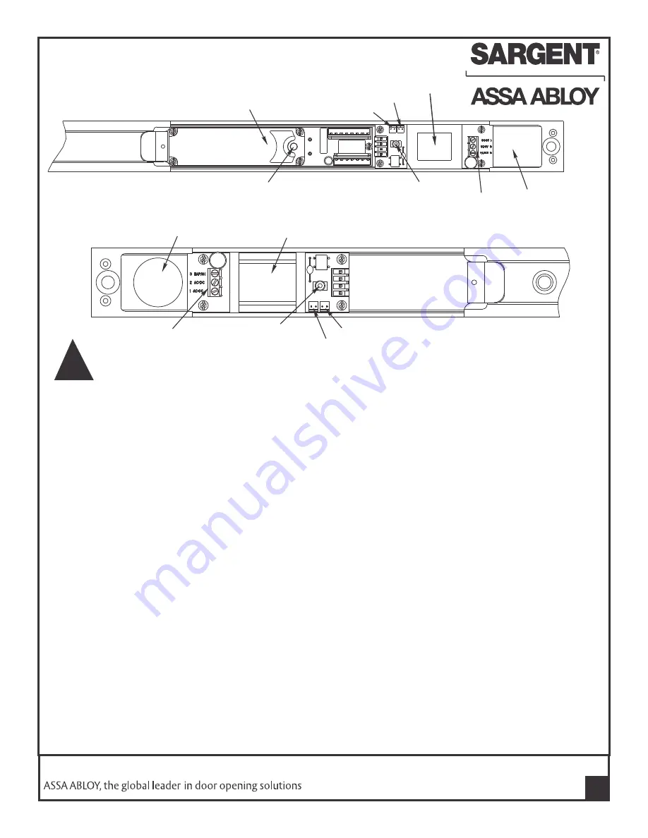 Assa Abloy Sargent 2409 Series Скачать руководство пользователя страница 2