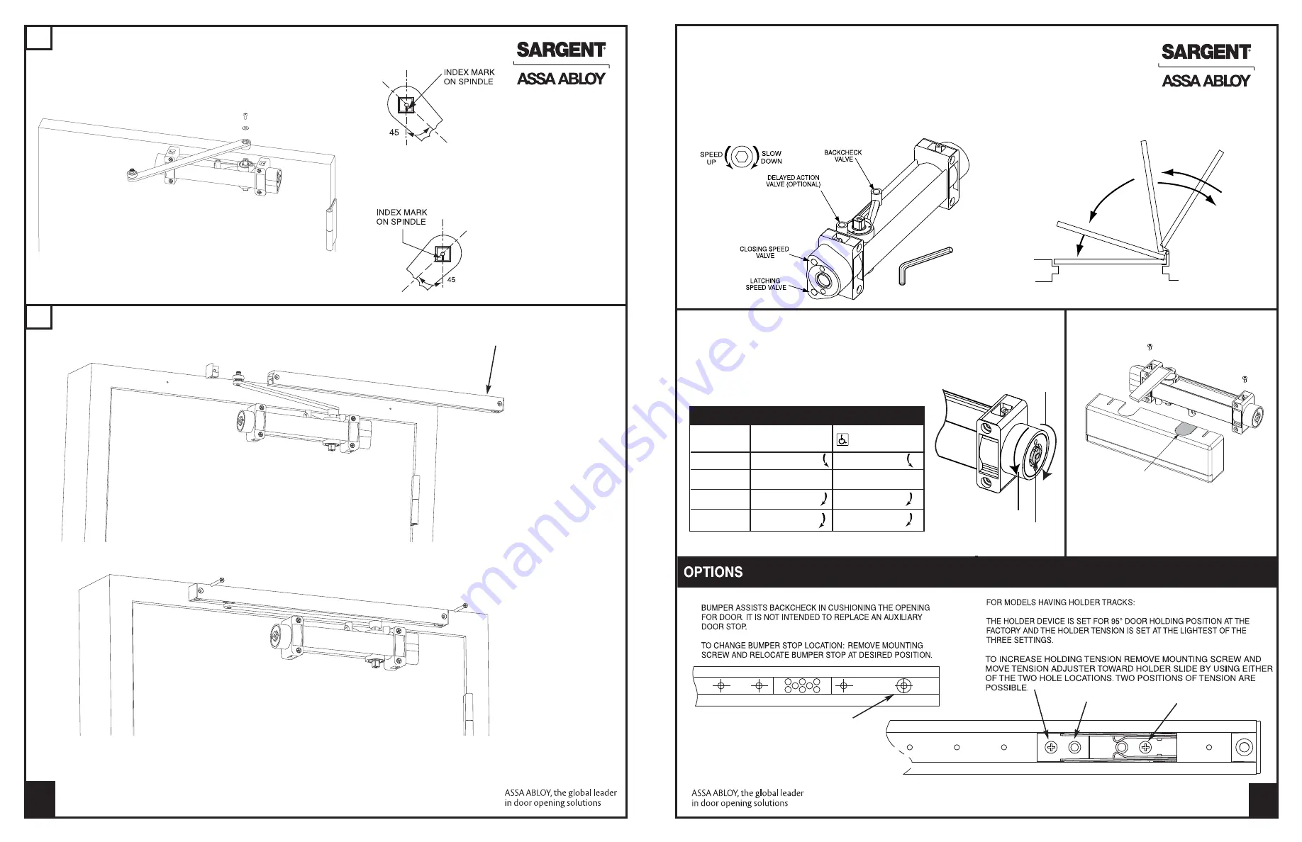 Assa Abloy SARGENT 351 Скачать руководство пользователя страница 3