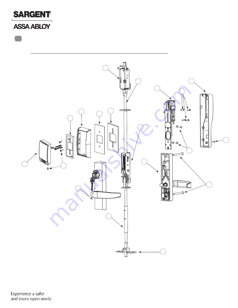 Assa Abloy Sargent ELR Series Installation Instructions Manual Download Page 10