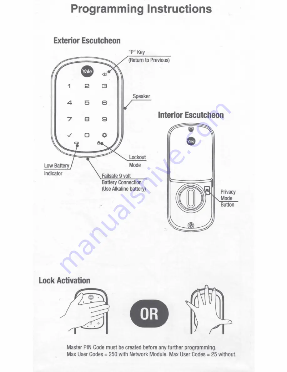 Assa Abloy Yale real Living Assure Lock SL Скачать руководство пользователя страница 11