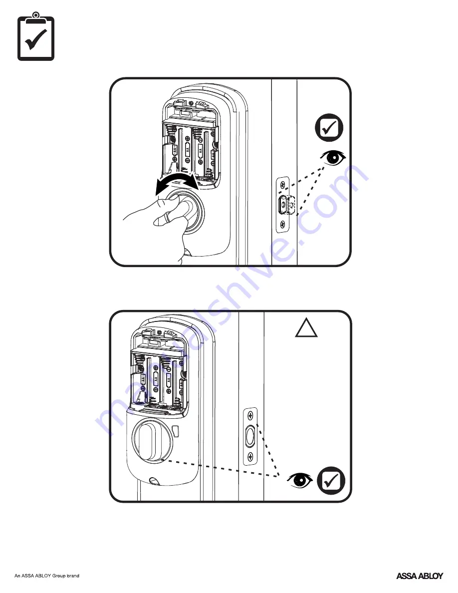 Assa Abloy Yale Real Living Assure Lock YRC256 Скачать руководство пользователя страница 22