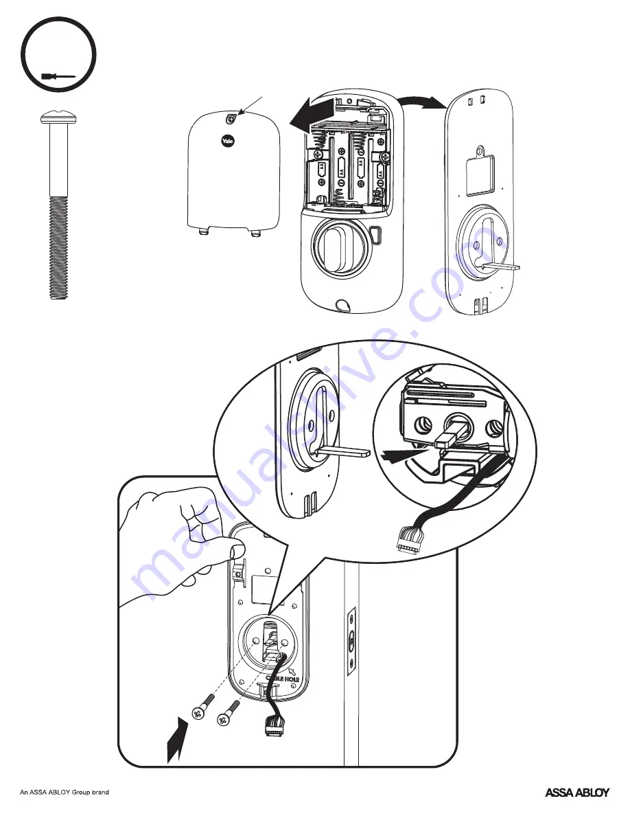 Assa Abloy Yale Real Living Assure Lock YRD216 Скачать руководство пользователя страница 5