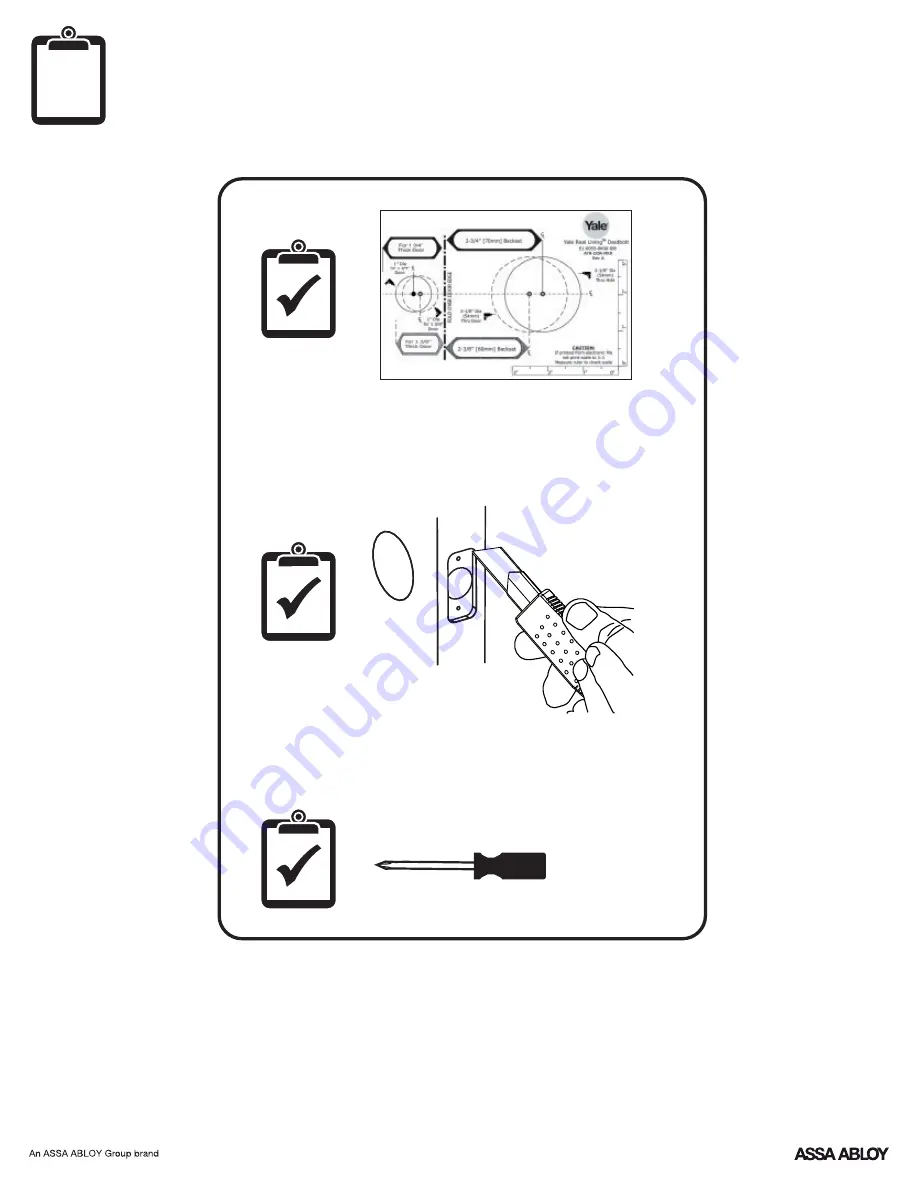 Assa Abloy Yale Real Living Assure Lock YRD226 Скачать руководство пользователя страница 2