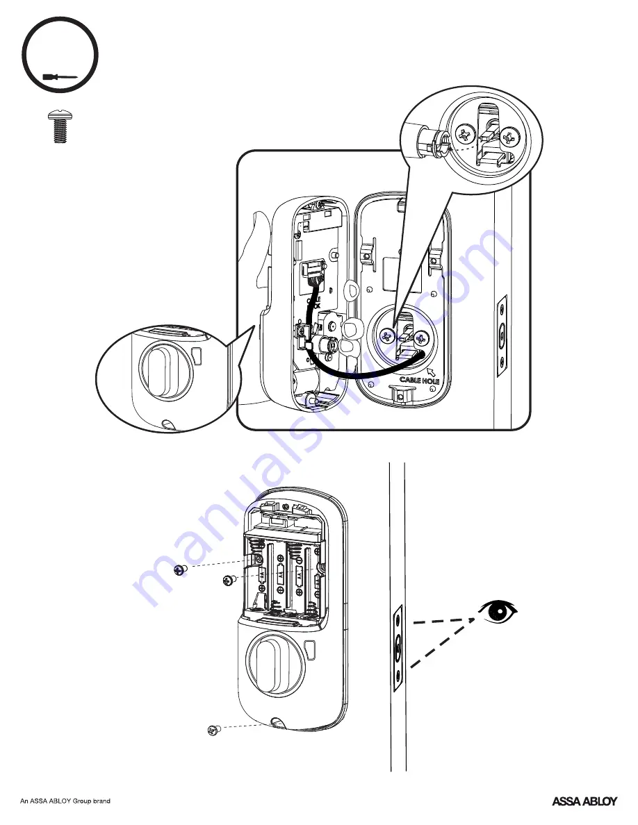 Assa Abloy Yale Real Living Assure Lock YRD226 Скачать руководство пользователя страница 8